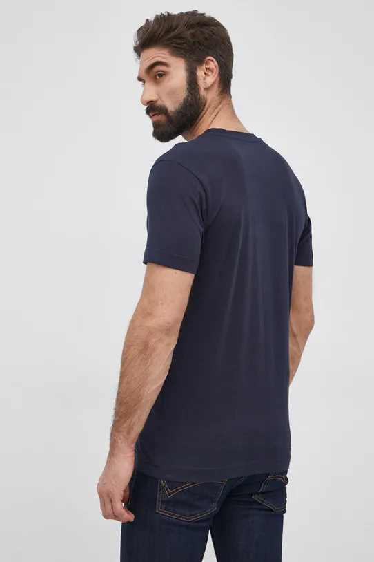 Îmbrăcăminte Selected Homme tricou din bumbac 16081968 bleumarin