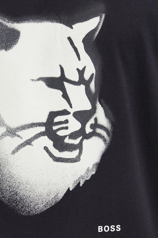 Boss Tricou din bumbac 50465385 negru