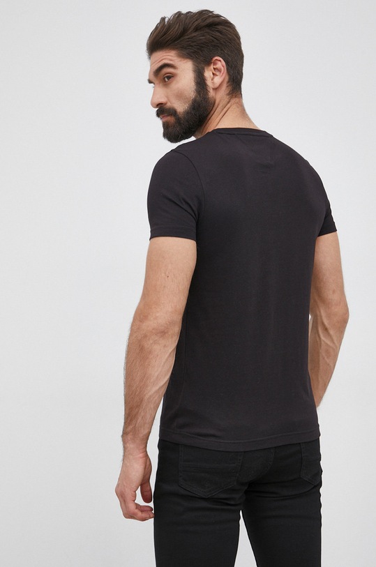 Odzież Tommy Hilfiger T-shirt bawełniany MW0MW22129.PPYY czarny