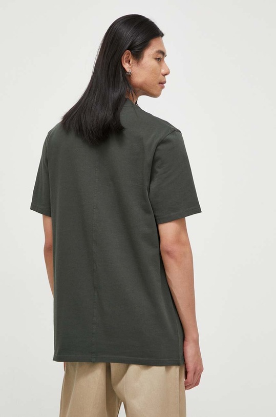 Odzież Samsoe Samsoe t-shirt bawełniany Norsbro M20300010 zielony