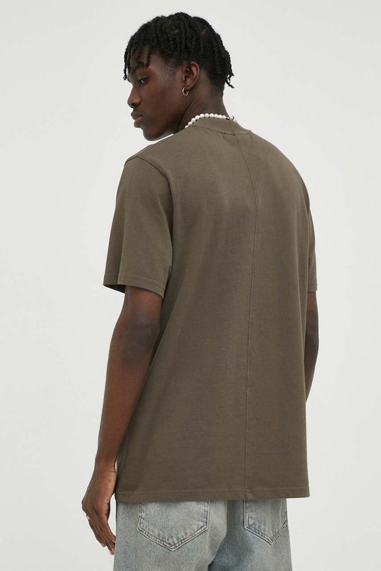 Oblečení Bavlněné tričko Samsoe Samsoe Norsbro M20300010 zelená