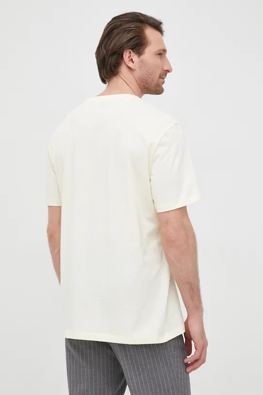 Îmbrăcăminte Selected Homme tricou din bumbac 16083429.LemonIcing galben