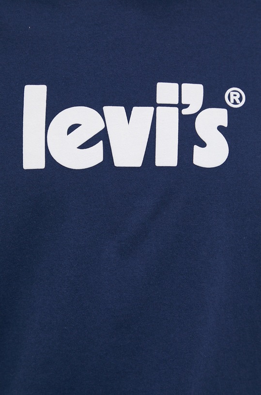 Levi's T-shirt bawełniany 16143.0393 granatowy