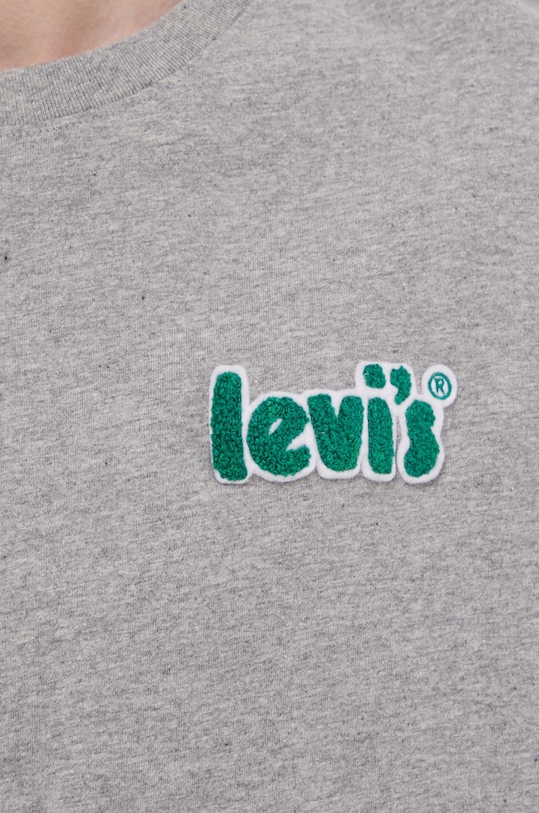 Levi's T-shirt bawełniany 16143.0395 szary
