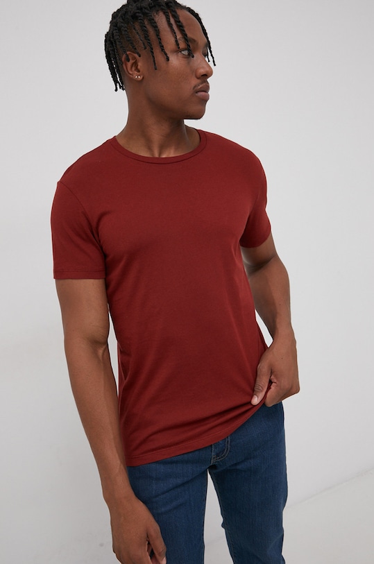 Levi's pamut póló (2-pack) 79541.0027 többszínű SS22