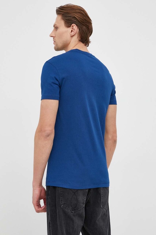 Oblečení Bavlněné tričko Calvin Klein Jeans J30J320806.PPYY modrá
