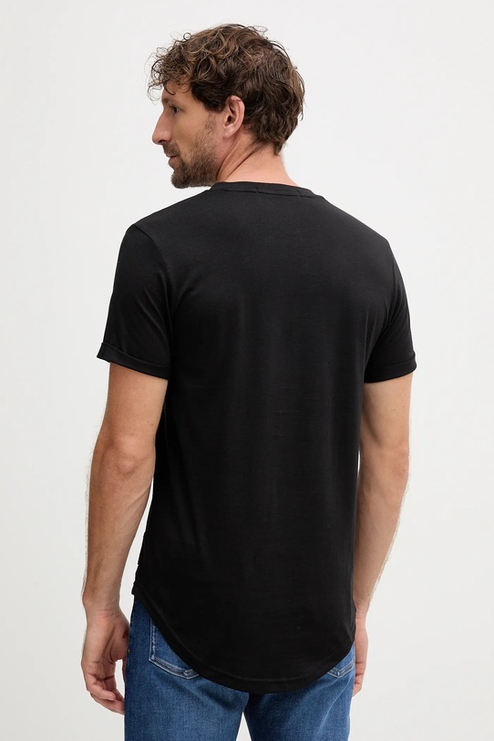 Oblečení Bavlněné tričko Calvin Klein Jeans J30J315319.PPYY černá