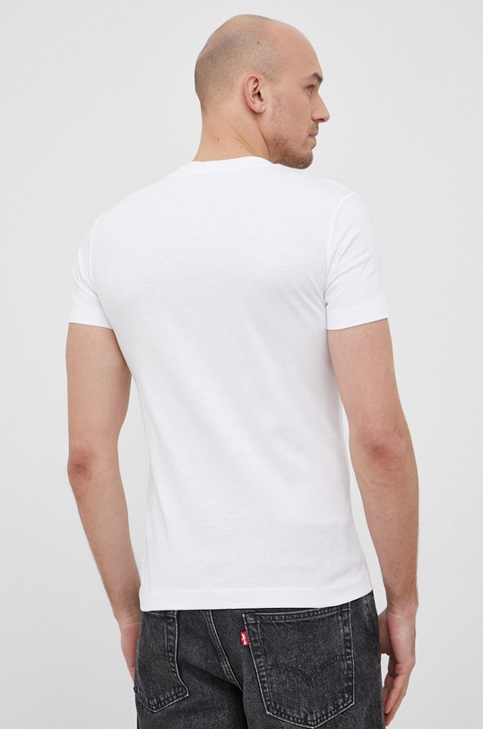 Oblečení Bavlněné tričko Calvin Klein Jeans J30J319896.PPYY bílá
