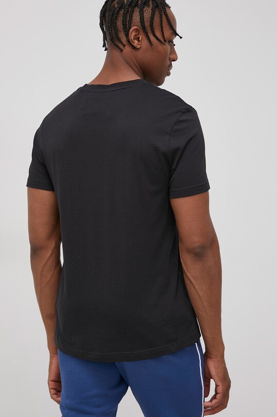Odzież Reebok t-shirt bawełniany IDENTITY HG4441 czarny