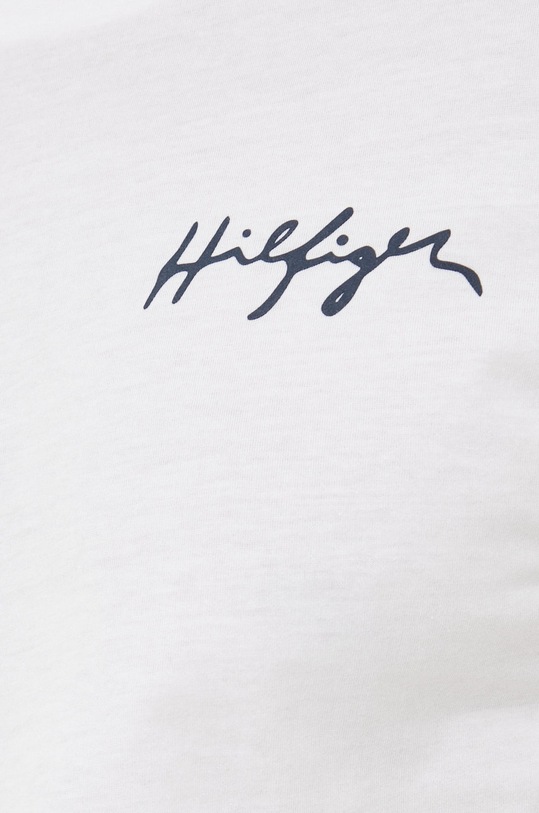 Bavlněné tričko Tommy Hilfiger UM0UM02314.PPYY bílá