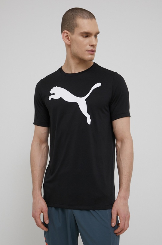 Тренувальна футболка Puma Active Big Logo 586724 586724 чорний AW24