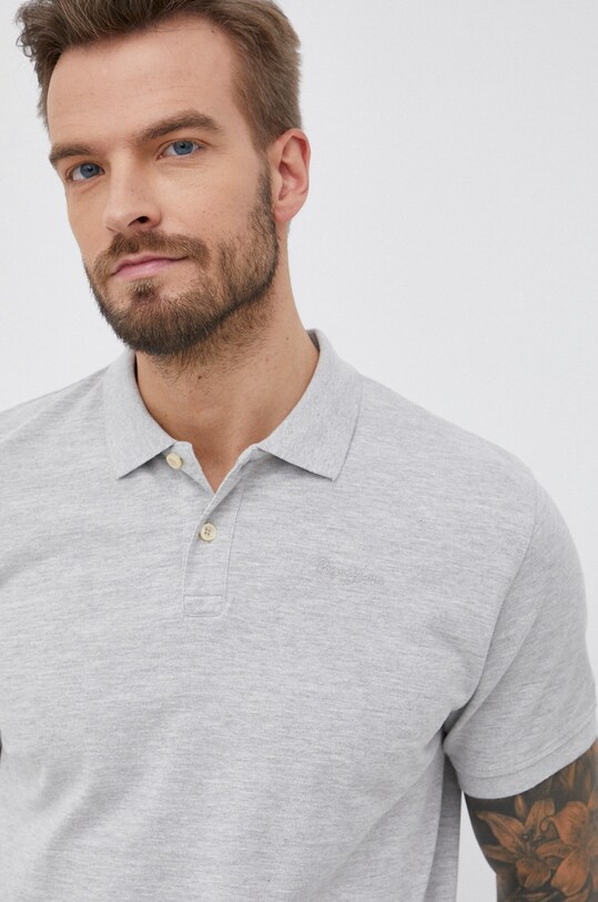 Pepe Jeans Polo Vincent szary PM541824.933