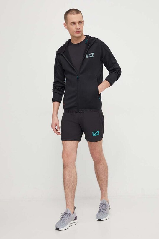 Футболка EA7 Emporio Armani Training 8NPT12.PJ3UZ чёрный SS24