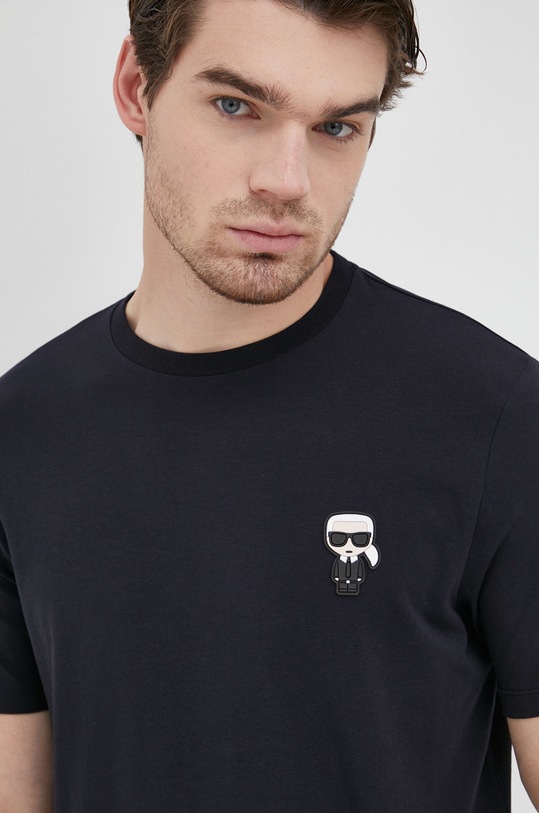 Karl Lagerfeld t-shirt sötétkék 500221.755027
