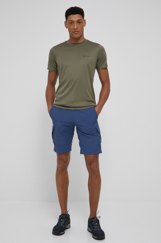 Columbia T-shirt sportowy Zero Rules Zero Rules 1533313 zielony SS24