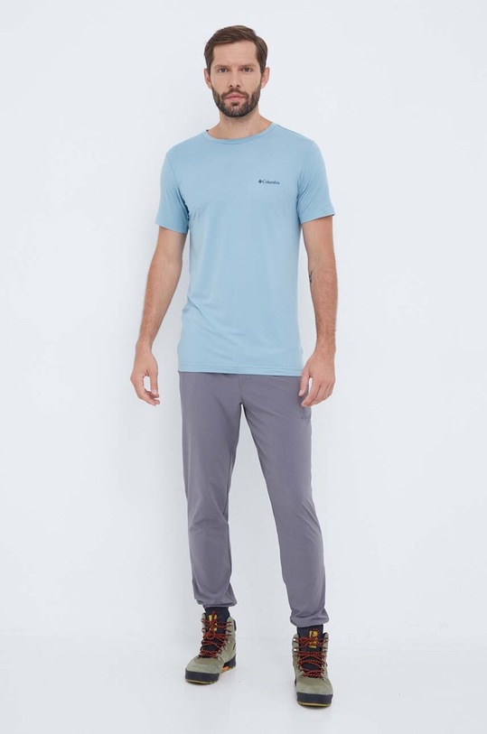 Sportovní triko Columbia 1930802 modrá AW23