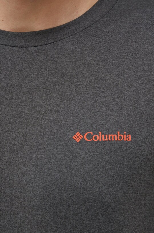 Columbia t-shirt sportowy Tech Trail Graphic 1930802 szary