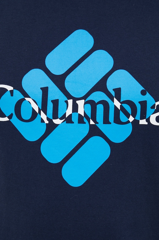 Columbia tricou din bumbac 1991031 bleumarin