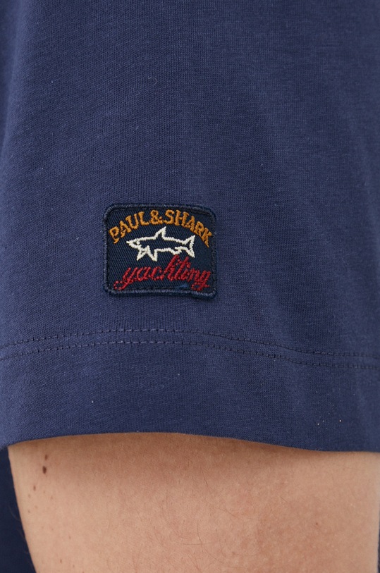Paul&Shark T-shirt bawełniany 22411073 granatowy