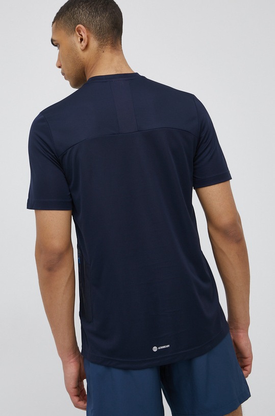 Odzież adidas t-shirt treningowy Seasonals Sport HD4333 HD4333 granatowy