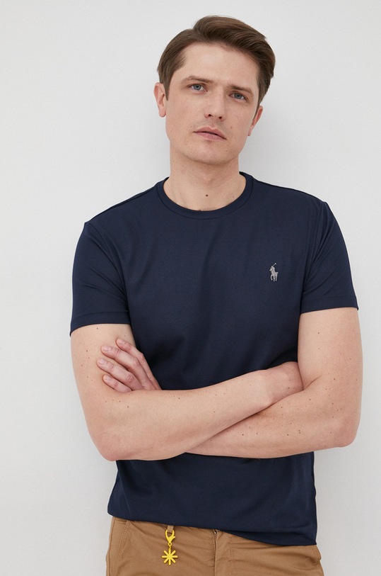 Tričko Polo Ralph Lauren tmavomodrá 710862962001