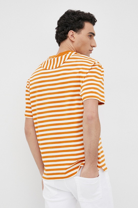 Oblečení Bavlněné tričko Liu Jo M122P204STRIPESSHORT oranžová