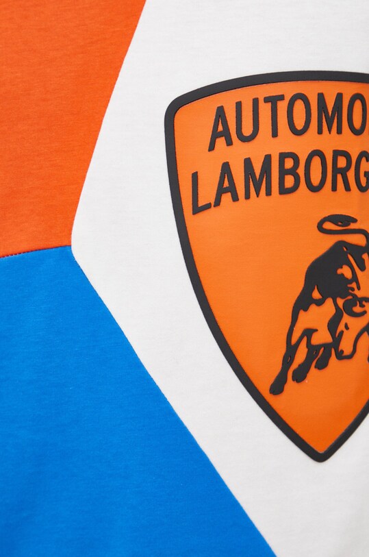 Lamborghini t-shirt 72XBH012 niebieski