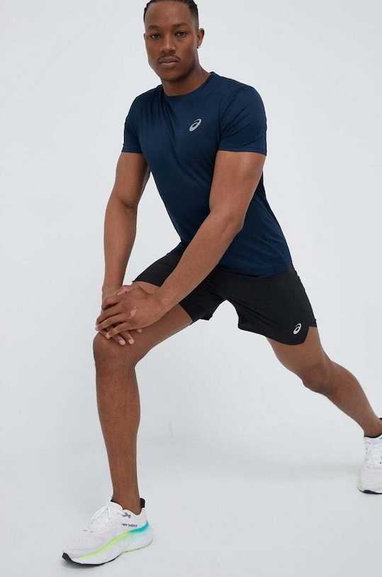 Bežecké tričko Asics Core 2011C341.401 tmavomodrá SS24