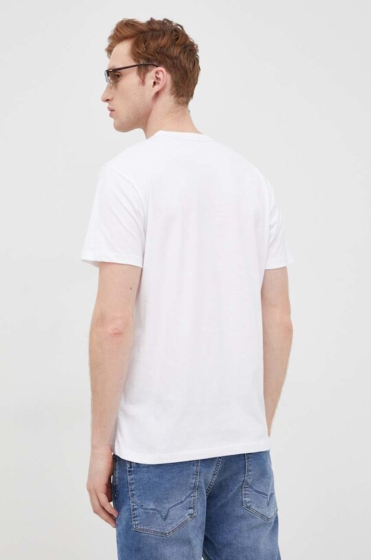 Odzież Pepe Jeans t-shirt bawełniany EGGO V N PM508271.800 biały