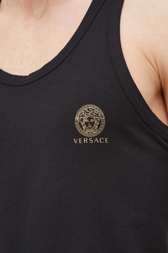 Majica kratkih rukava Versace AUU01012 crna