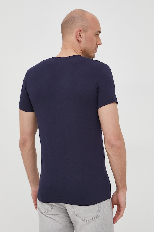 Oblečení Tričko Versace AUU01005 námořnická modř