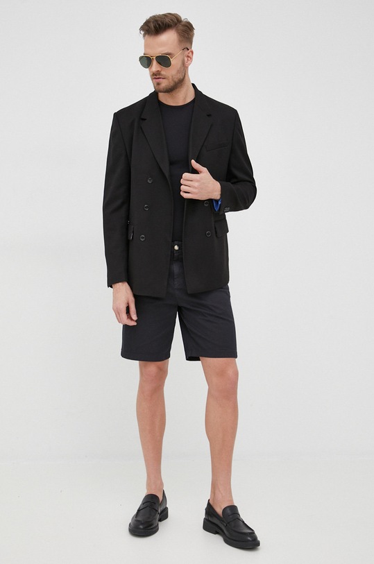 Versace t-shirt AUU01005 czarny AA00