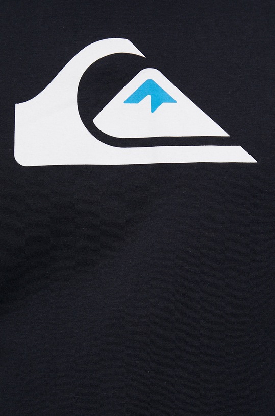 Quiksilver t-shirt bawełniany EQYZT06534 czarny