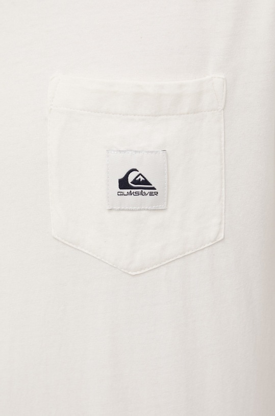 Quiksilver t-shirt bawełniany EQYZT06692 beżowy