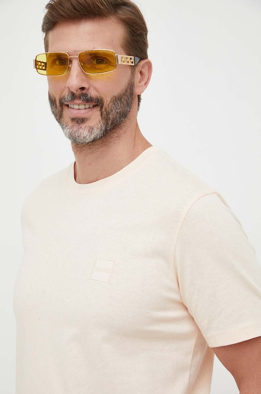 BOSS Orange t-shirt bawełniany bawełna pomarańczowy 50472584