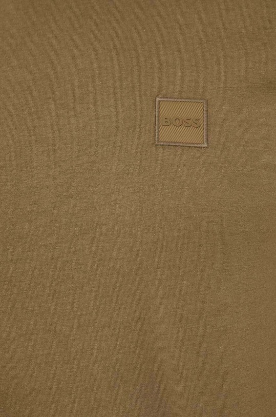 BOSS tricou din bumbac CASUAL 50472584 verde