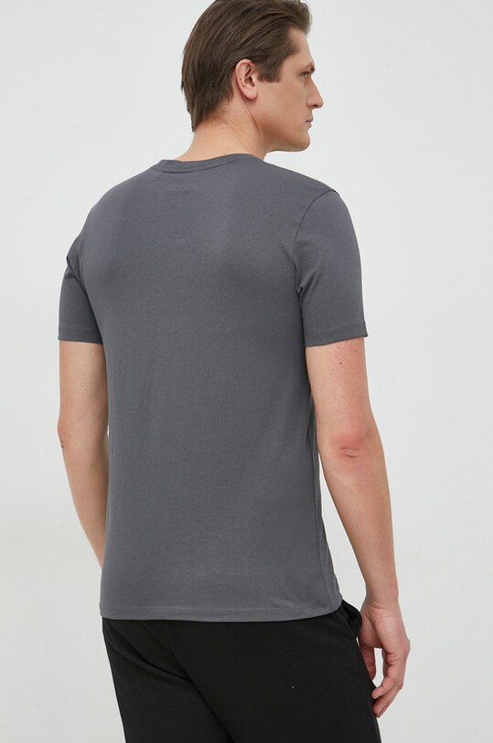 Odzież BOSS t-shirt bawełniany BOSS ORANGE 50472584 szary