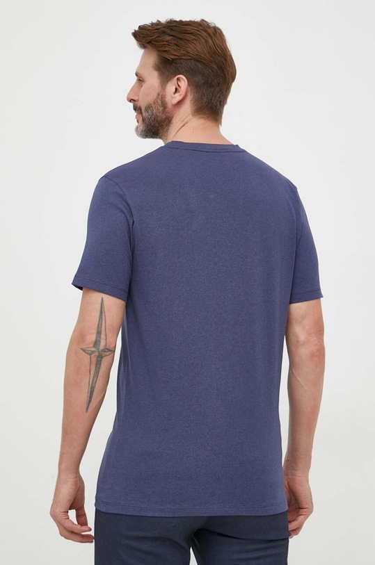 Oblečenie Bavlnené tričko BOSS BOSS CASUAL 50472584 modrá
