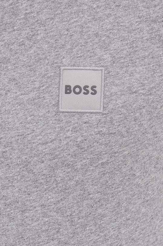 BOSS tricou din bumbac CASUAL 50472584 gri