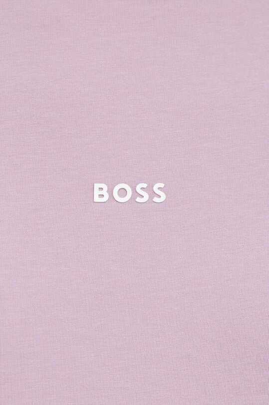 Футболка BOSS BOSS ORANGE фиолетовой 50473278
