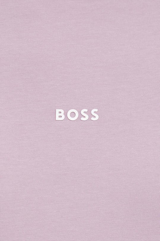 Μπλουζάκι BOSS BOSS ORANGE μωβ 50473278