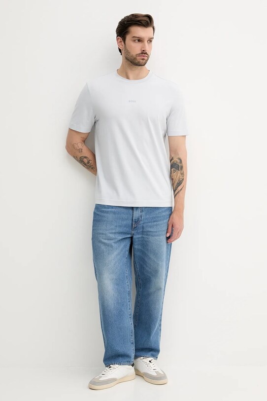 BOSS t-shirt BOSS ORANGE 50473278 szürke AA00