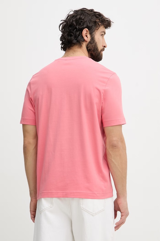 Îmbrăcăminte BOSS Orange tricou bărbătesc cu bumbac TChup 50473278 roz