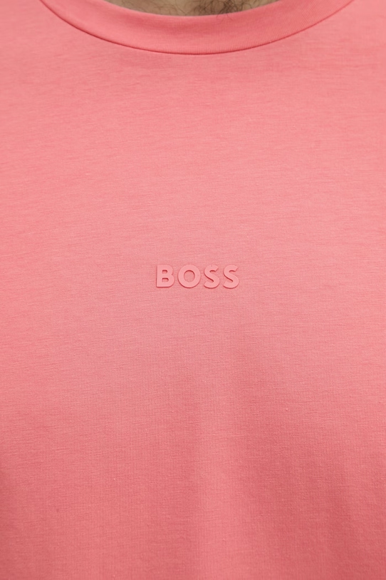 BOSS Orange majica za muškarce s pamukom TChup 50473278 roza