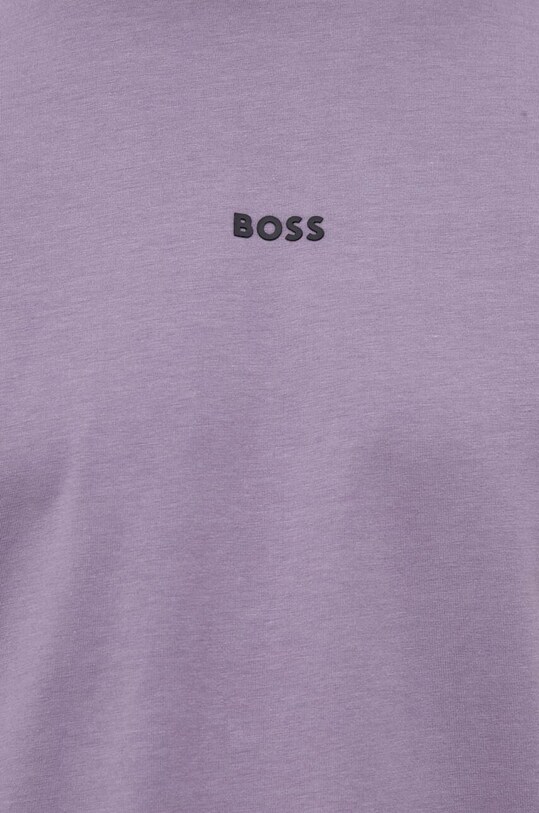 BOSS t-shirt BOSS ORANGE 50473278 fioletowy