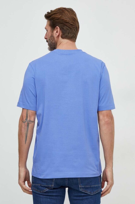 Ρούχα Μπλουζάκι BOSS BOSS ORANGE 50473278 μπλε