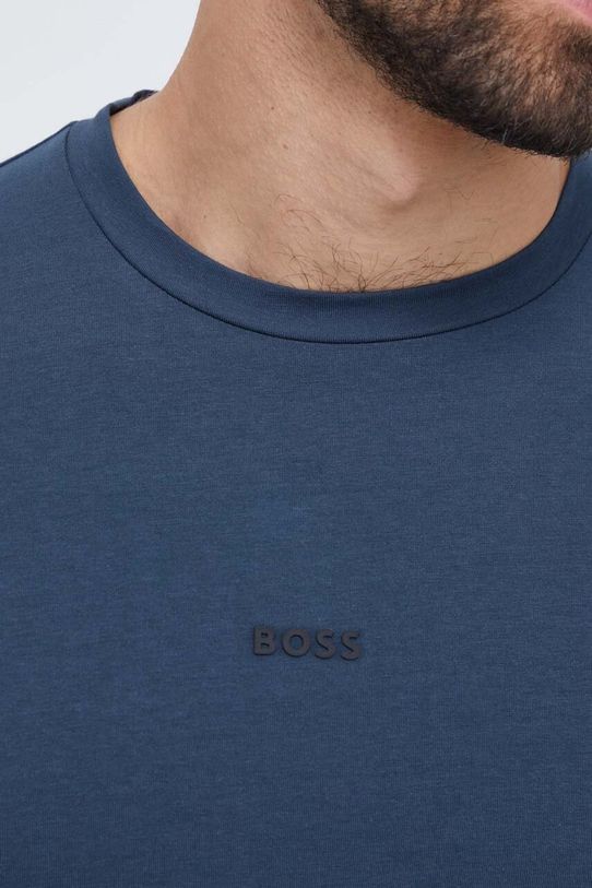 BOSS t-shirt BOSS ORANGE niebieski 50473278