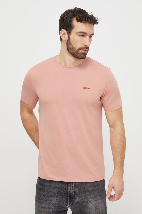 Îmbrăcăminte HUGO tricou din bumbac 50466158 roz