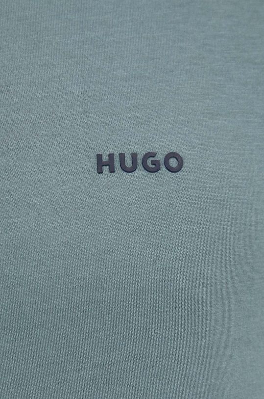 HUGO t-shirt bawełniany zielony 50466158