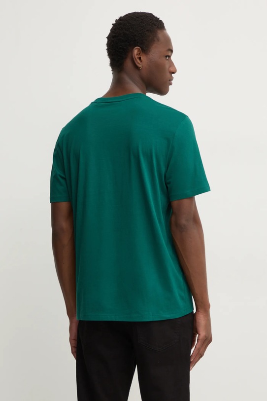 Одежда Хлопковая футболка HUGO Dero222 50466158 зелёный